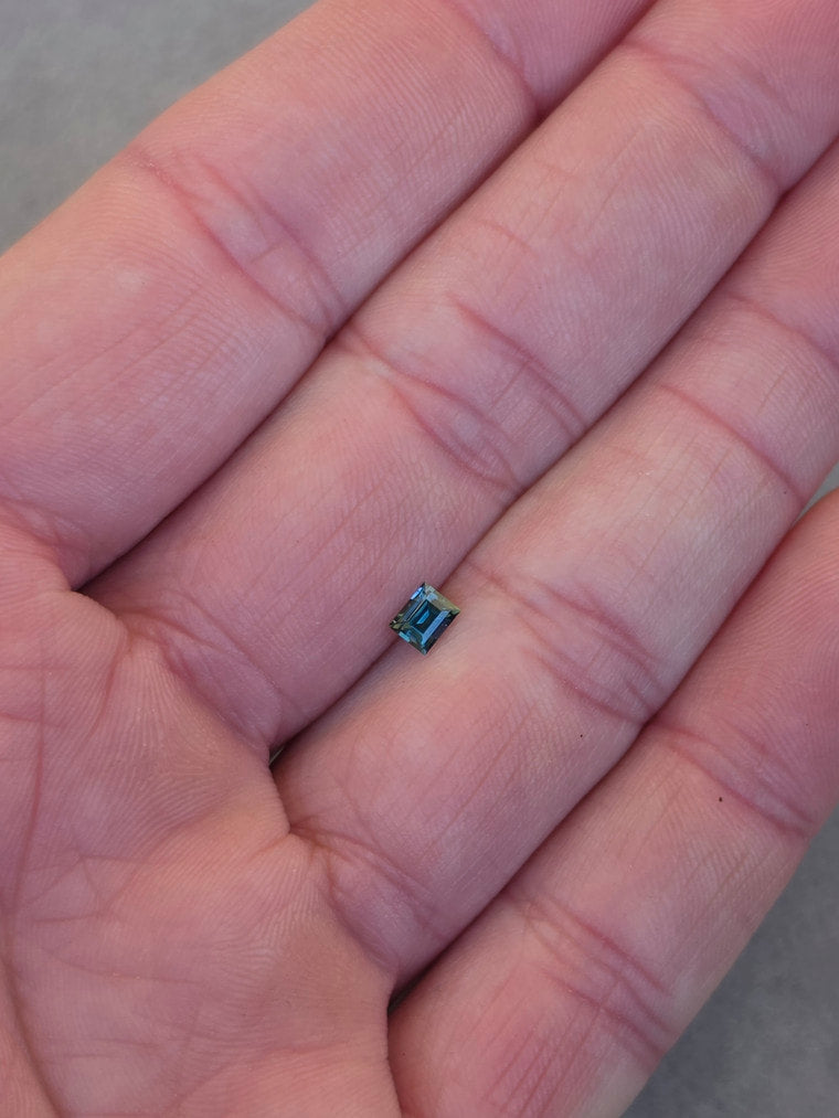 .30ct Emerald Blue Sapphire