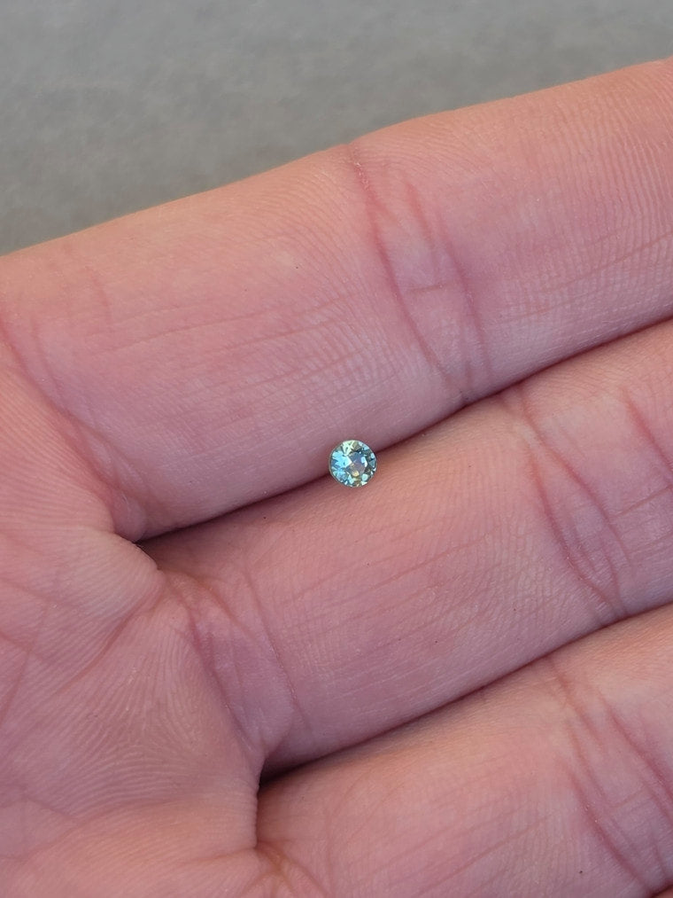 .14ct Round Blue Sapphire