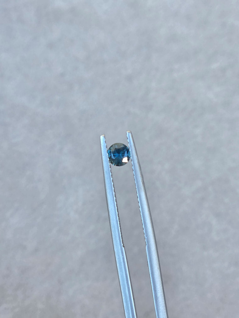 .28ct Round Blue Sapphire