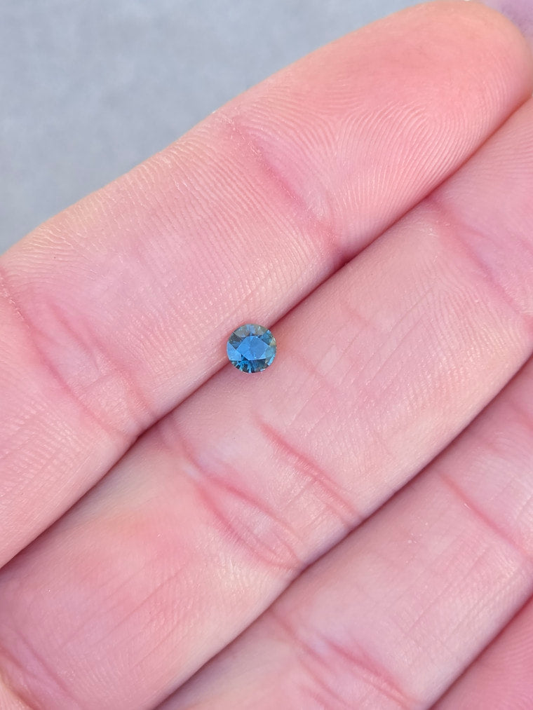 .28ct Round Blue Sapphire