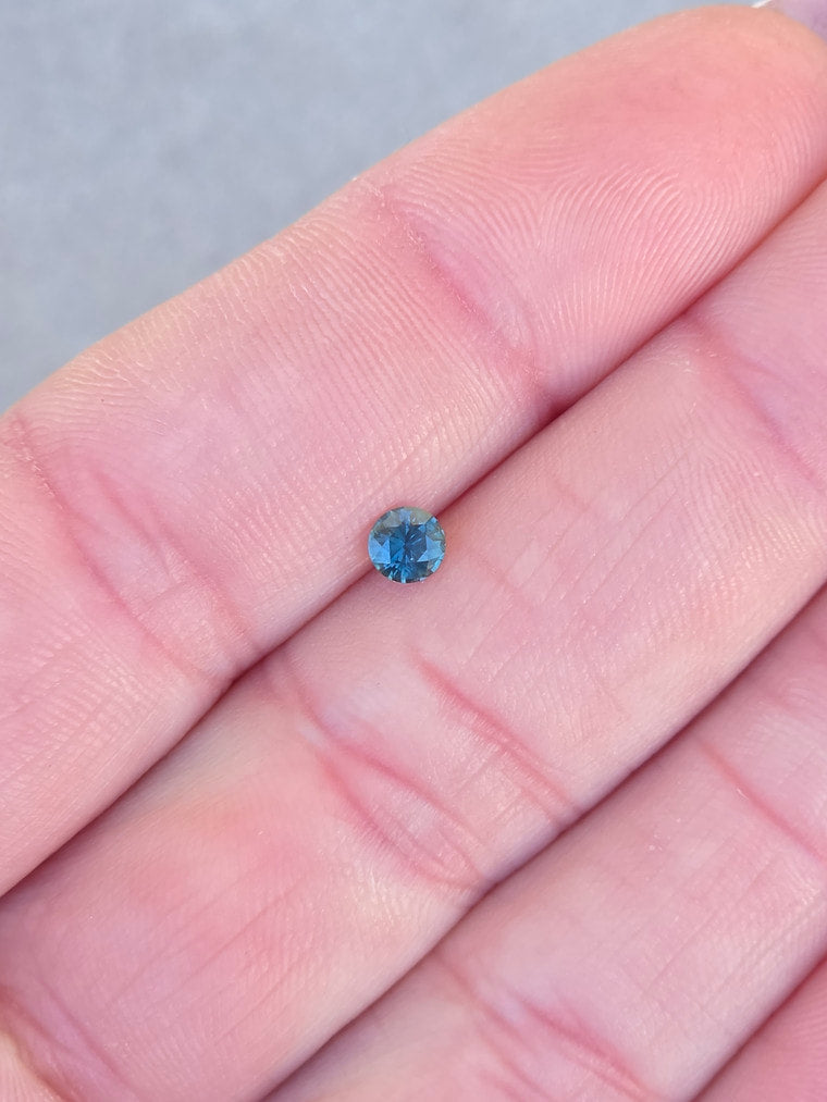.28ct Round Blue Sapphire