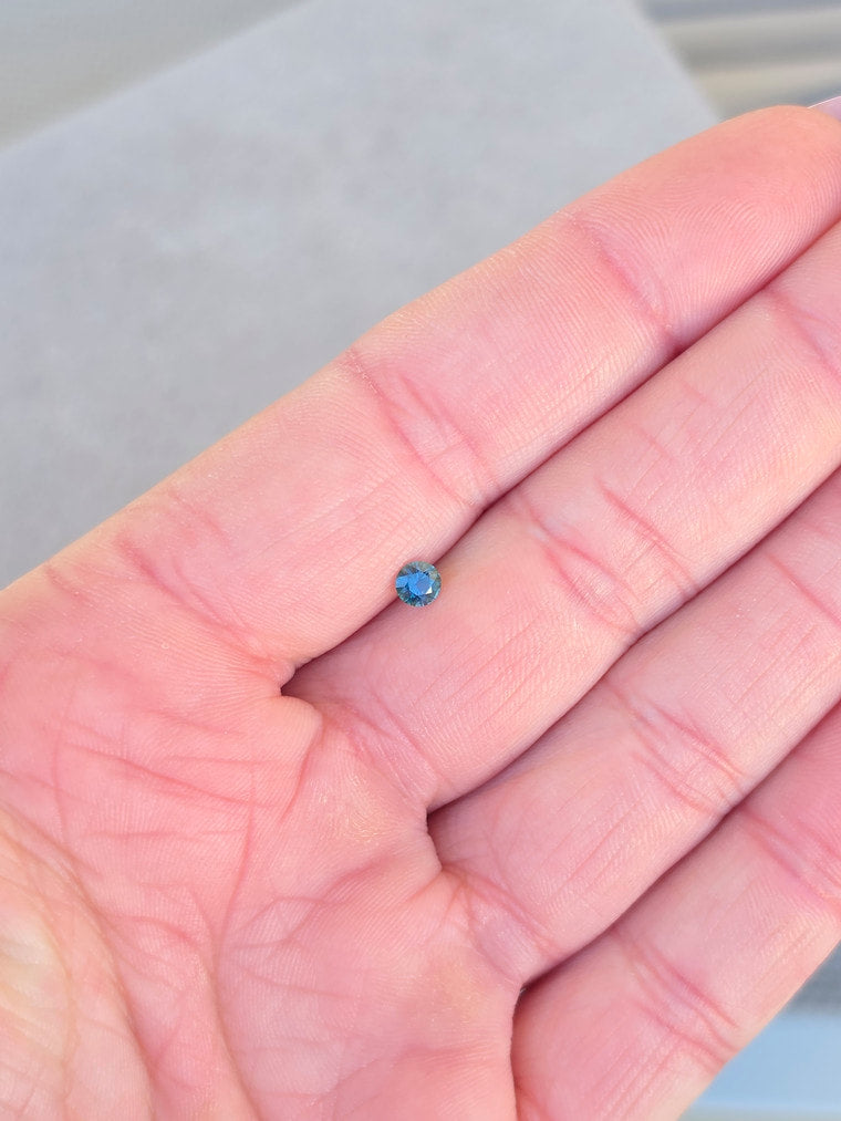 .28ct Round Blue Sapphire