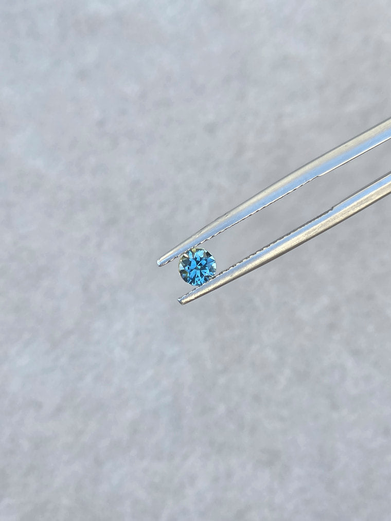 .35ct Round Blue Sapphire