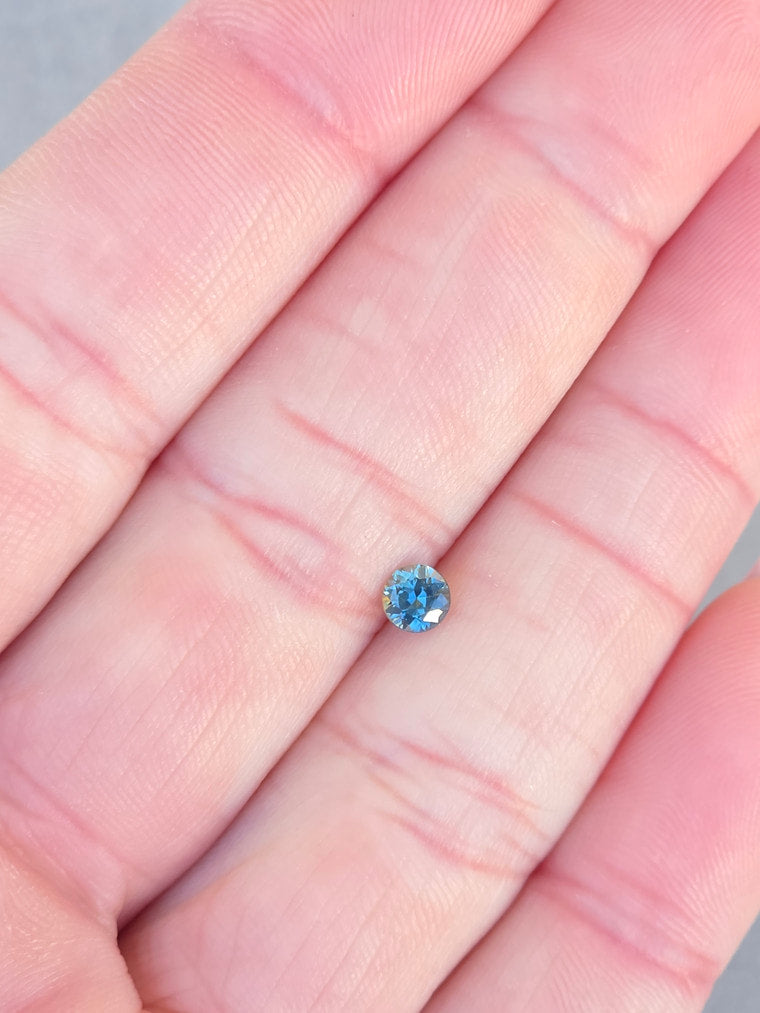 .35ct Round Blue Sapphire