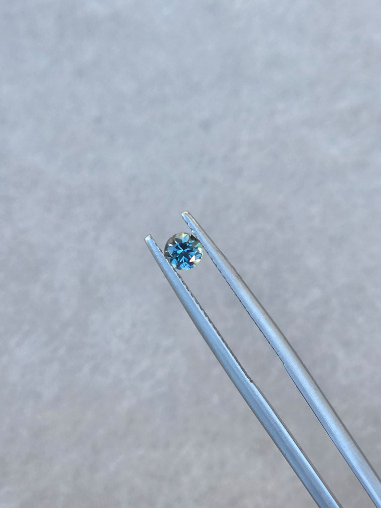 .35ct Round Blue Sapphire