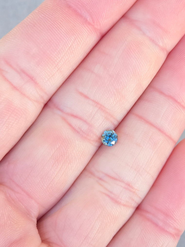 .35ct Round Blue Sapphire