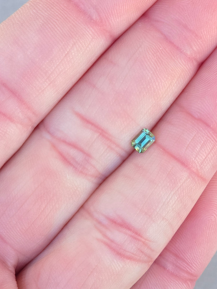 .32ct Emerald Blue Sapphire