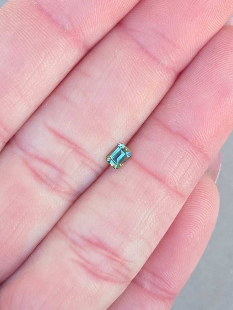 .32ct Emerald Blue Sapphire