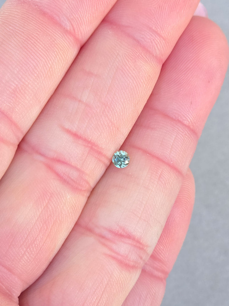 .19ct Round Blue Sapphire