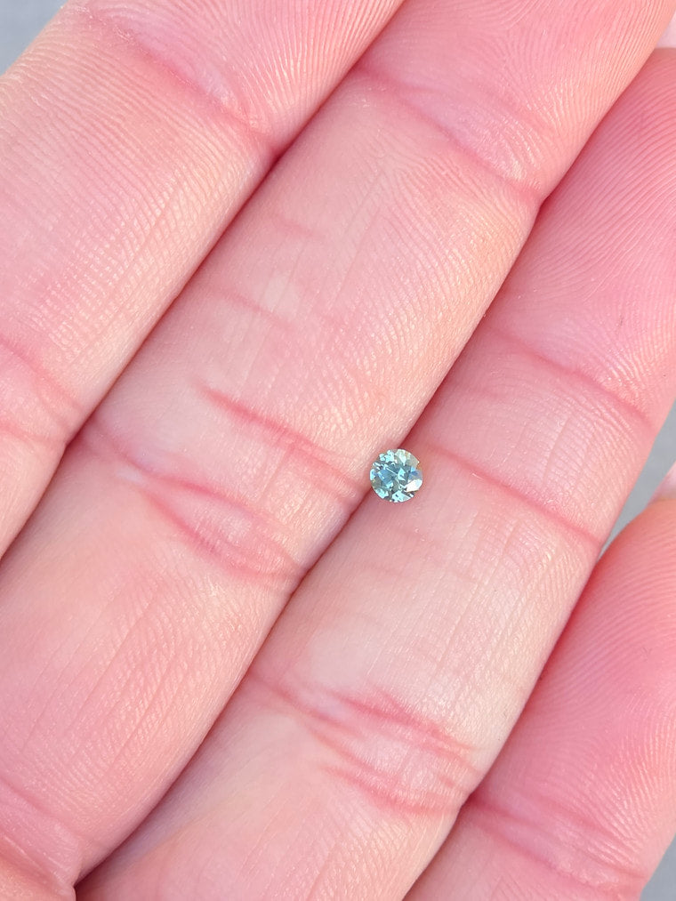 .19ct Round Blue Sapphire