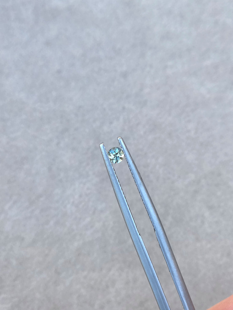 .13ct Round Blue Sapphire