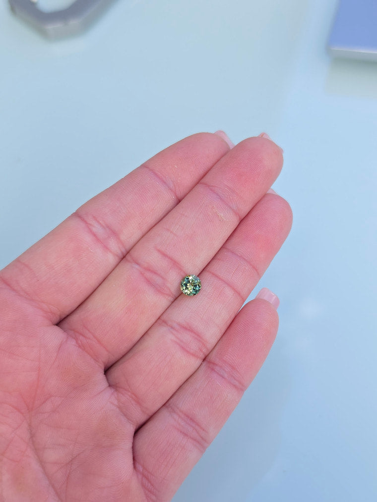 .96ct Blue Parti Sapphire