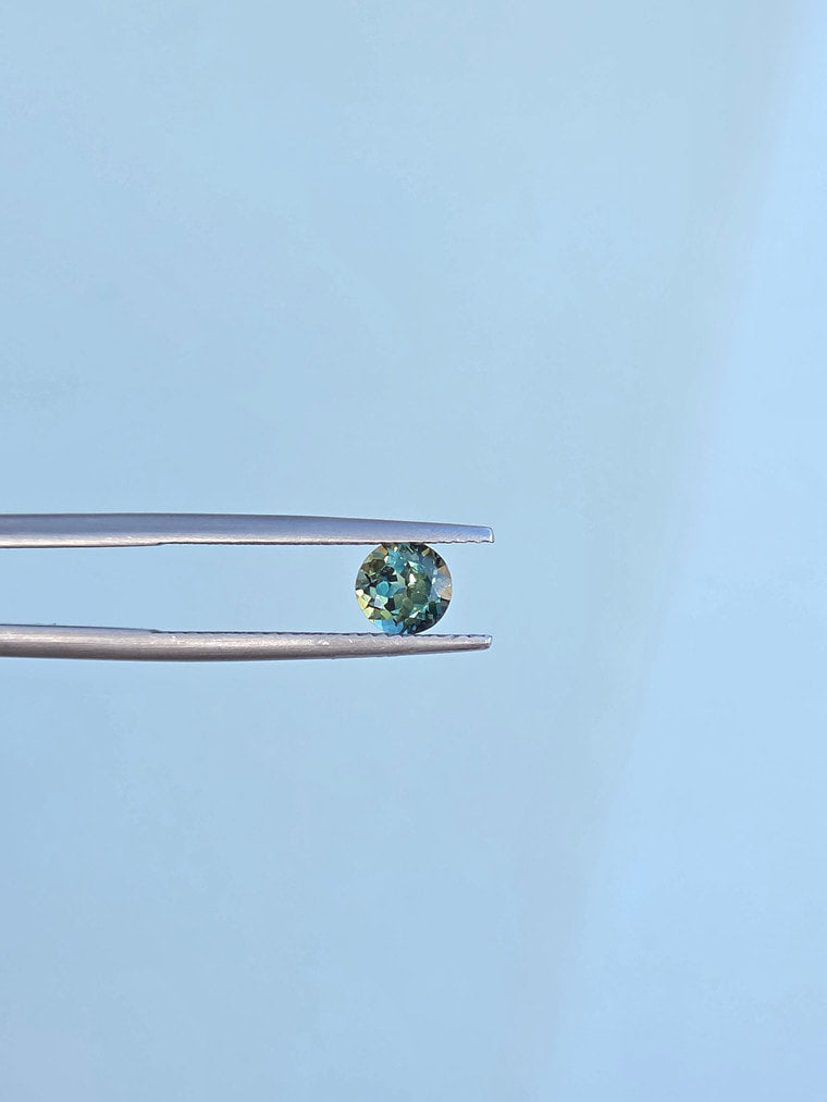 .90ct Round Blue Parti Sapphire